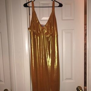 Club L Iridescent bodycon dress